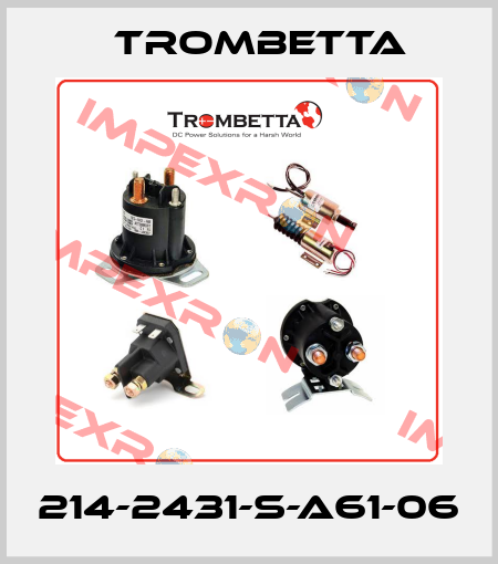 214-2431-S-A61-06 Trombetta