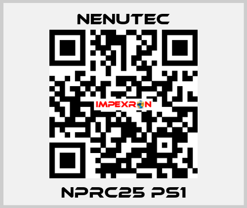 NPRC25 PS1 NENUTEC