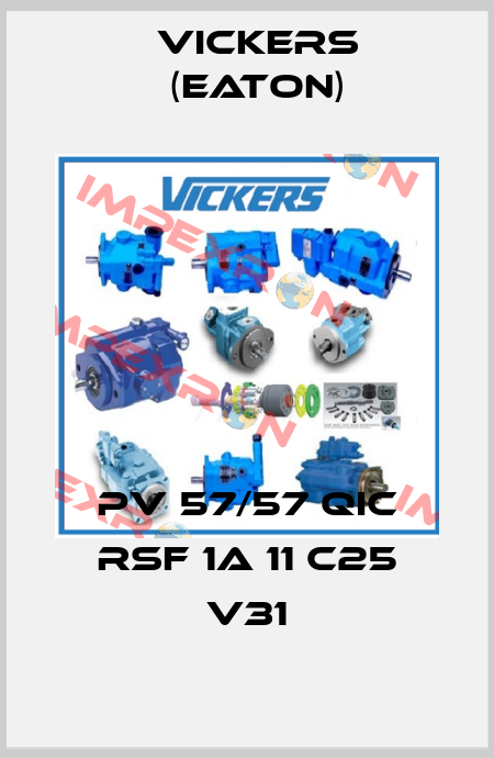 PV 57/57 QIC RSF 1A 11 C25 V31 Vickers (Eaton)