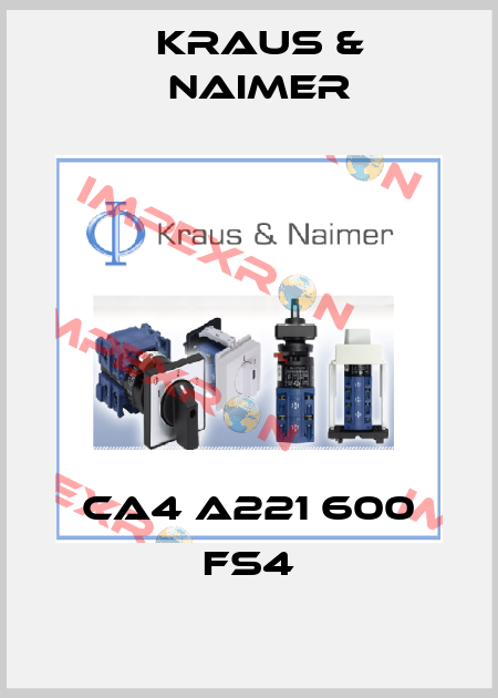 CA4 A221 600 FS4 Kraus & Naimer