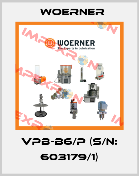 VPB-B6/P (S/N: 603179/1) Woerner