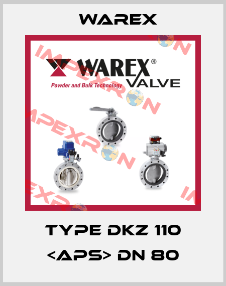 type DKZ 110 <APS> DN 80 Warex