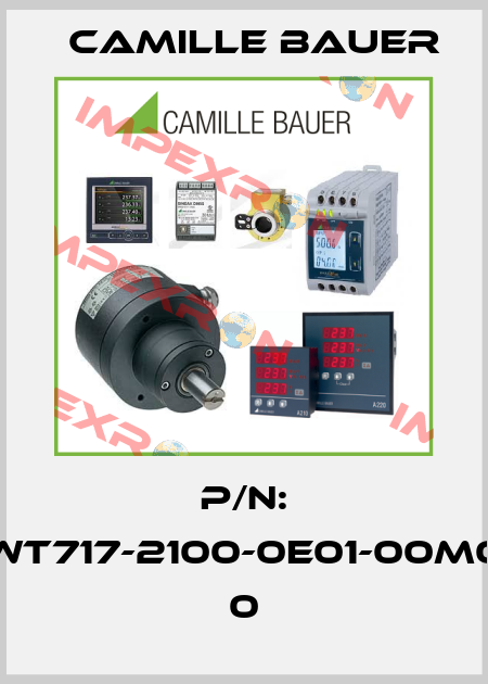P/N: WT717-2100-0E01-00M0 0 Camille Bauer