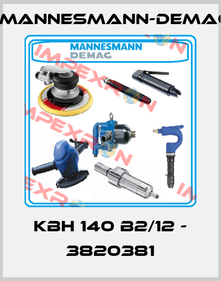 KBH 140 B2/12 - 3820381 Mannesmann-Demag