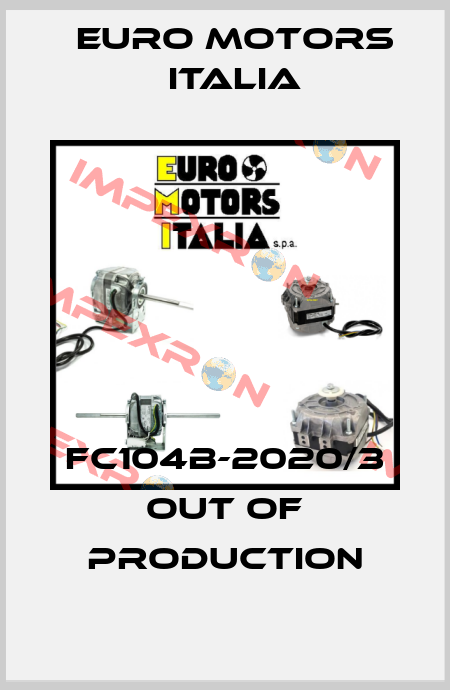 FC104B-2020/3 out of production Euro Motors Italia
