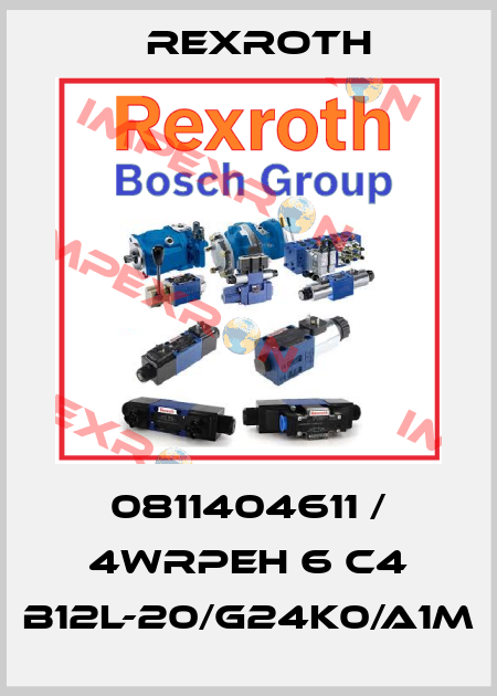 0811404611 / 4WRPEH 6 C4 B12L-20/G24K0/A1M Rexroth
