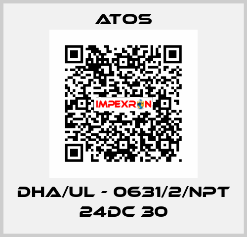 DHA/UL - 0631/2/NPT 24DC 30 Atos
