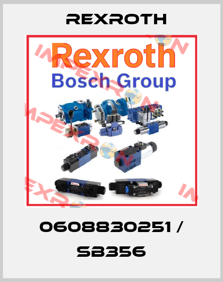0608830251 / SB356 Rexroth
