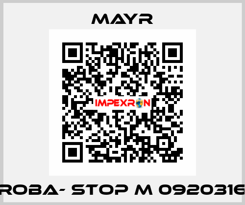 ROBA- stop M 0920316 Mayr