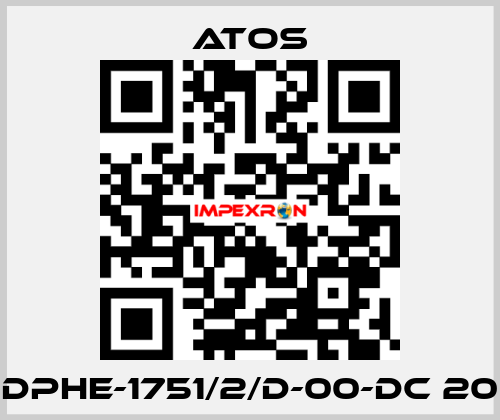 DPHE-1751/2/D-00-DC 20 Atos