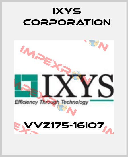 VVZ175-16IO7 Ixys Corporation