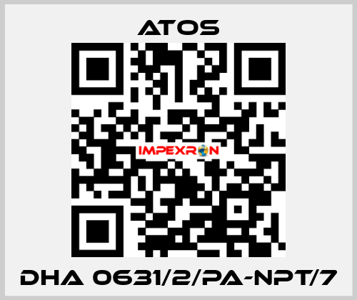 DHA 0631/2/PA-NPT/7 Atos