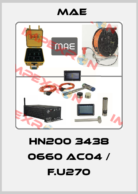HN200 3438 0660 AC04 / F.U270 Mae