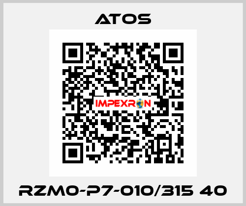 RZM0-P7-010/315 40 Atos