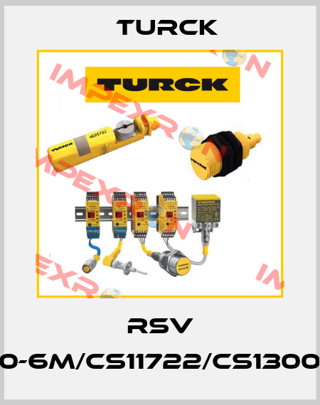 RSV 50-6M/CS11722/CS13006 Turck