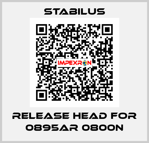 release head for 0895AR 0800N Stabilus