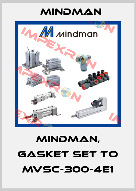 Mindman, gasket set to MVSC-300-4E1 Mindman