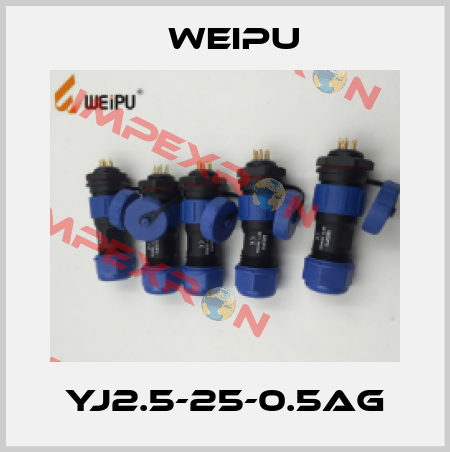 YJ2.5-25-0.5AG Weipu
