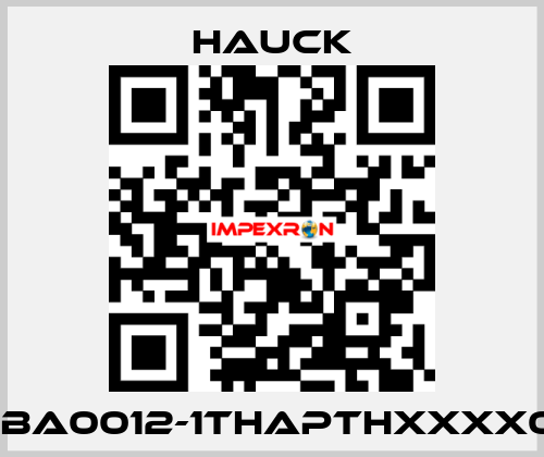 TBA0012-1THAPTHXXXX01 HAUCK