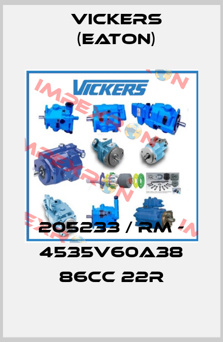 205233 / RM - 4535V60A38 86CC 22R Vickers (Eaton)