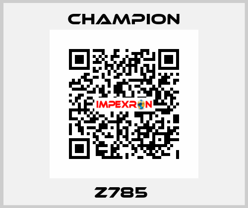 Z785  Champion
