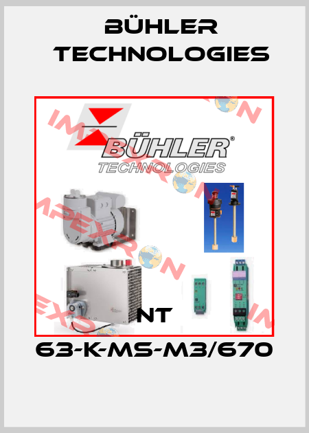 NT 63-K-MS-M3/670 Bühler Technologies