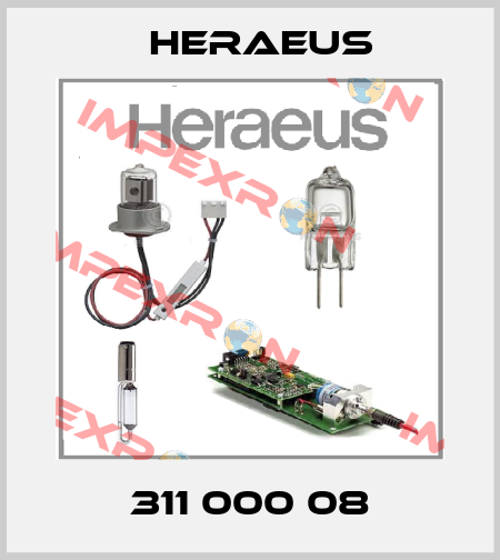 311 000 08 Heraeus