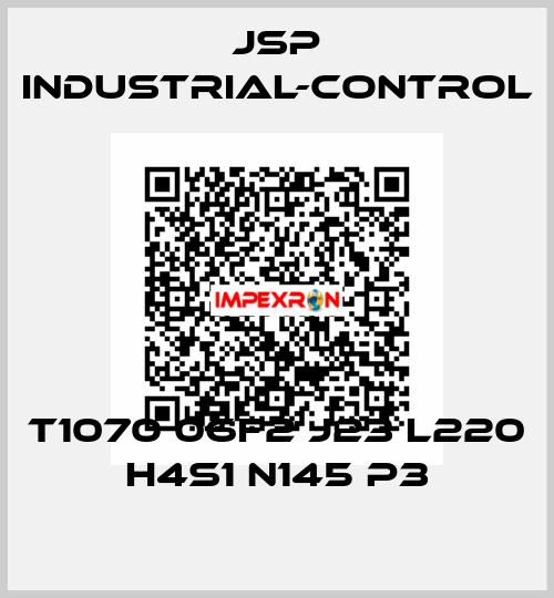 T1070 06F2 J23 L220 H4S1 N145 P3 JSP Industrial-Control