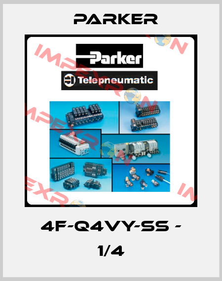 4F-Q4VY-SS - 1/4 Parker