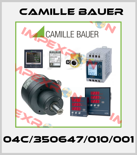 04C/350647/010/001 Camille Bauer