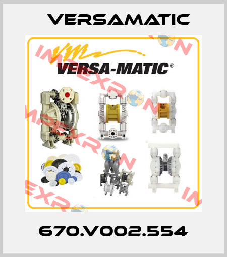 670.V002.554 VersaMatic