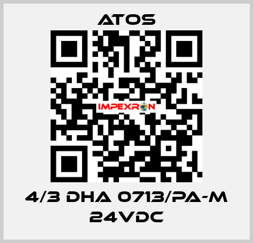 4/3 DHA 0713/PA-M 24VDC Atos