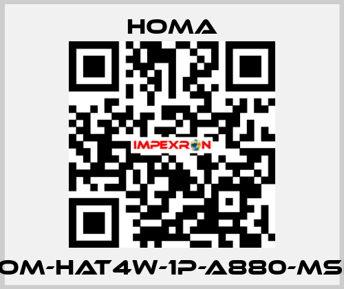 HOM-HAT4w-1p-A880-Msli HOMA