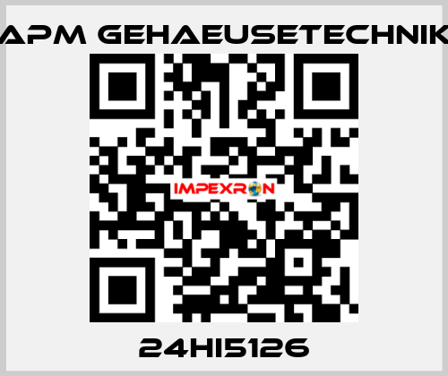 24HI5126 APM GEHAEUSETECHNIK