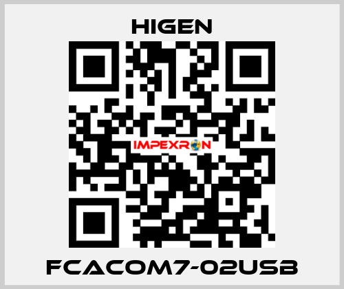 FCACOM7-02USB Higen