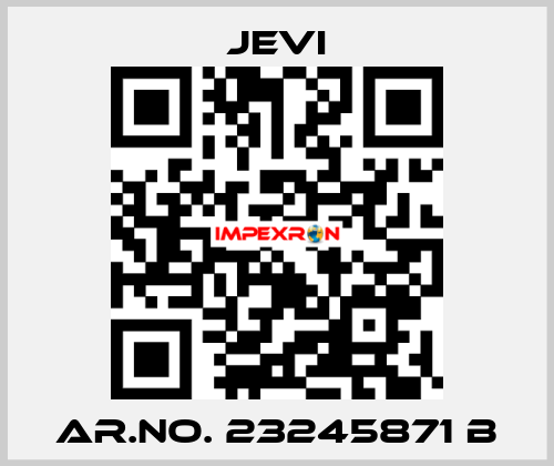 Ar.No. 23245871 B JEVI