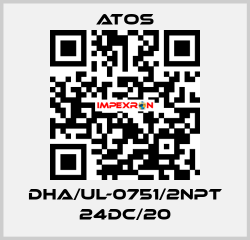 DHA/UL-0751/2NPT 24DC/20 Atos