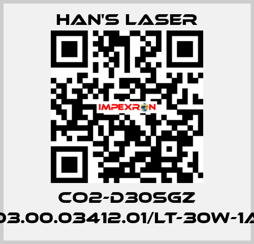 CO2-D30SGZ 03.00.03412.01/LT-30W-1A Han's Laser