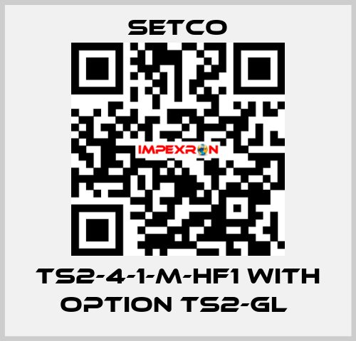 TS2-4-1-M-HF1 WITH OPTION TS2-GL  SETCO