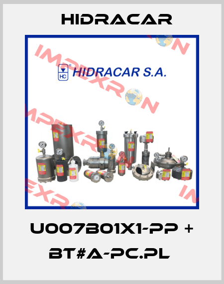 U007B01X1-PP + BT#A-PC.PL  Hidracar