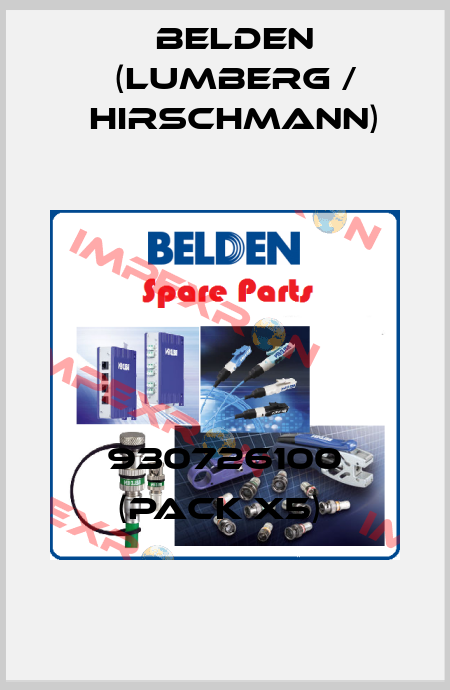 930726100 (pack x5)  Belden (Lumberg / Hirschmann)