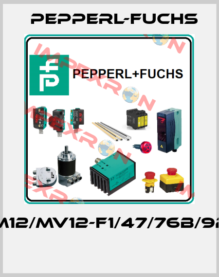 M12/MV12-F1/47/76b/92  Pepperl-Fuchs