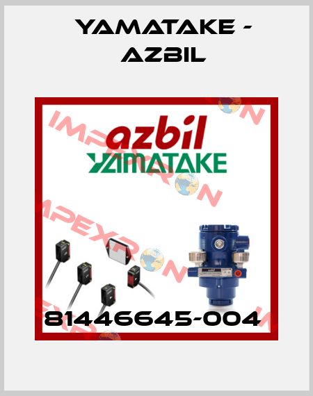 81446645-004  Yamatake - Azbil