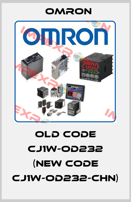 old code CJ1W-OD232 (new code CJ1W-OD232-CHN) Omron