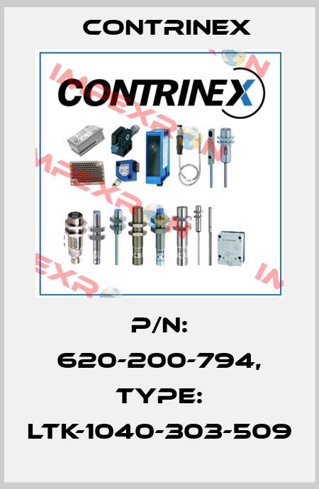 p/n: 620-200-794, Type: LTK-1040-303-509 Contrinex