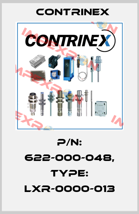 p/n: 622-000-048, Type: LXR-0000-013 Contrinex