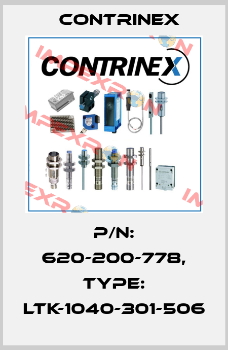 p/n: 620-200-778, Type: LTK-1040-301-506 Contrinex