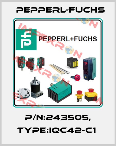 P/N:243505, Type:IQC42-C1  Pepperl-Fuchs