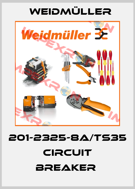 201-2325-8A/TS35 CIRCUIT BREAKER  Weidmüller