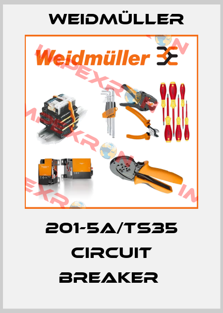 201-5A/TS35 CIRCUIT BREAKER  Weidmüller
